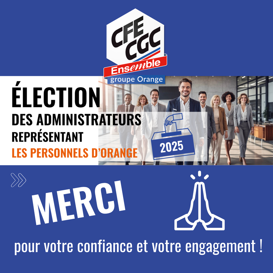merci de votre confiance